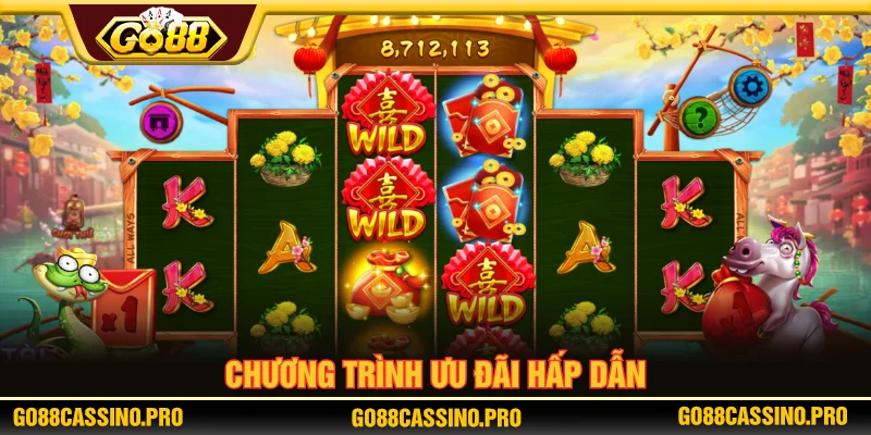 Khuyến mãi siêu hấp dẫn khi chơi nổ hũ GO88