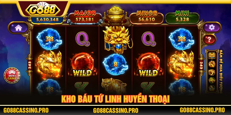 Trò chơi giải trí kho báu tứ linh